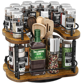 SNTD Lazy Susan front view highlighting space saving for tight cabinets