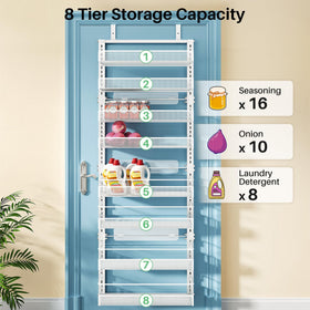 SNTD organizer dimensions 69 inches high for vertical pantry storage.