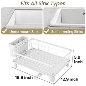 SNTD removable utensil holder with three compartments keeps utensils organized within reach