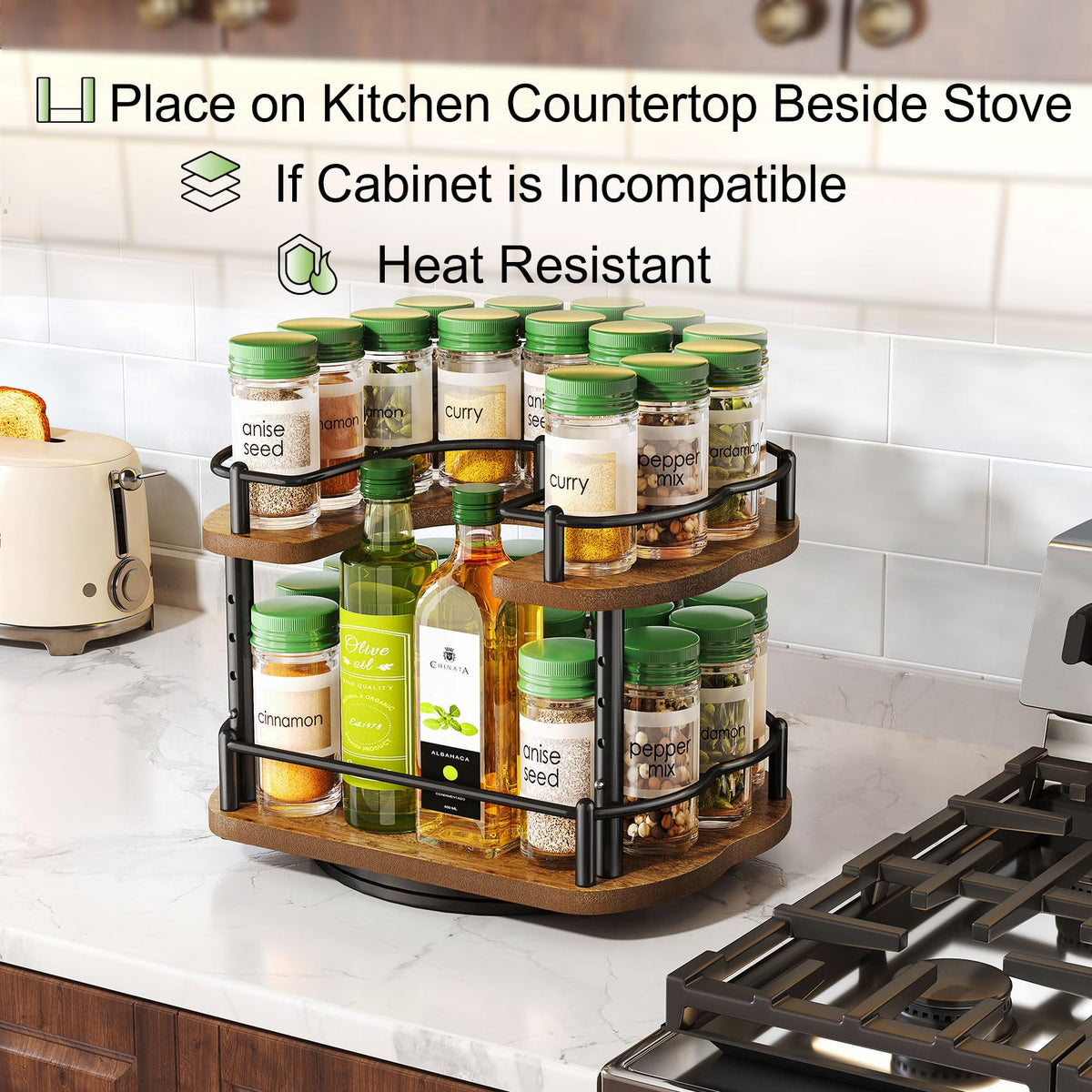 SNTD D-shape front design maximizes cabinet space