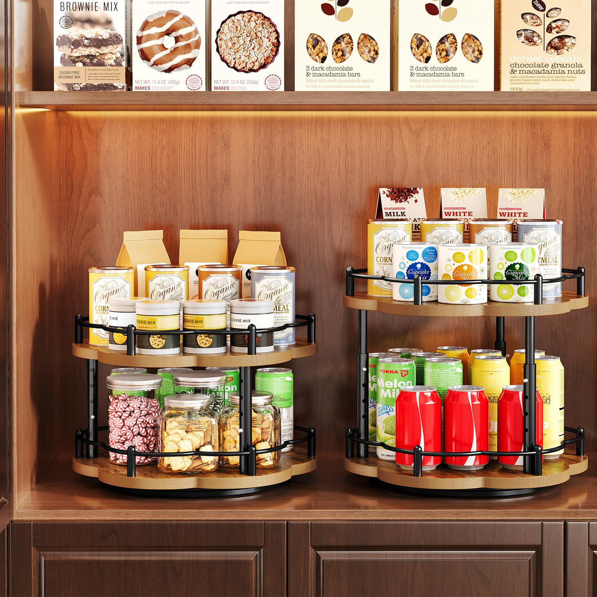 SNTD Spice Rack organized kitchen space for better flow
