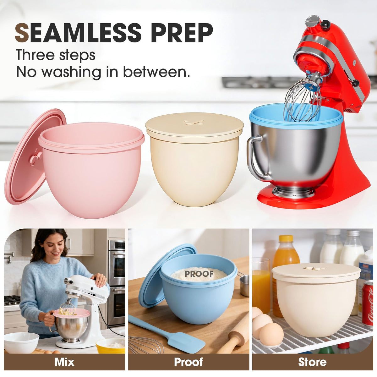 Non stick silicone surface of Snuggery liner for easy cleaning after use.