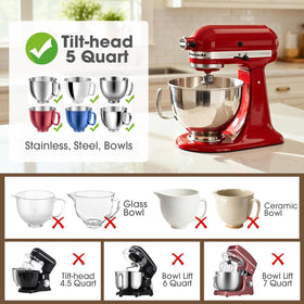 Stackable design of Snuggery liners saves kitchen cabinet space.