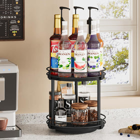Snughome compact counter or cabinet organizer fits tight spaces.
