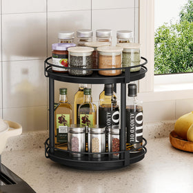 Snughome lazy Susan is easy to assemble and wipe clean.