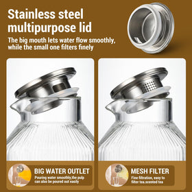 Snuvid 1-gallon pitcher ideal for serving 12-16 guests