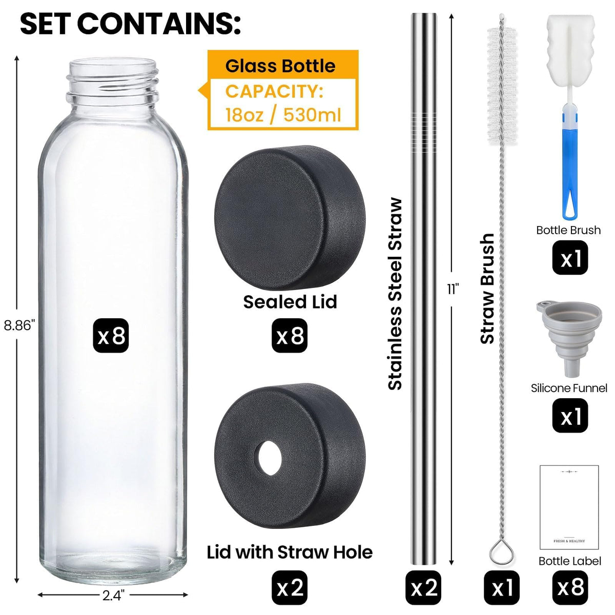 Snuvid airtight cap close up showing secure seal for juices and smoothies.