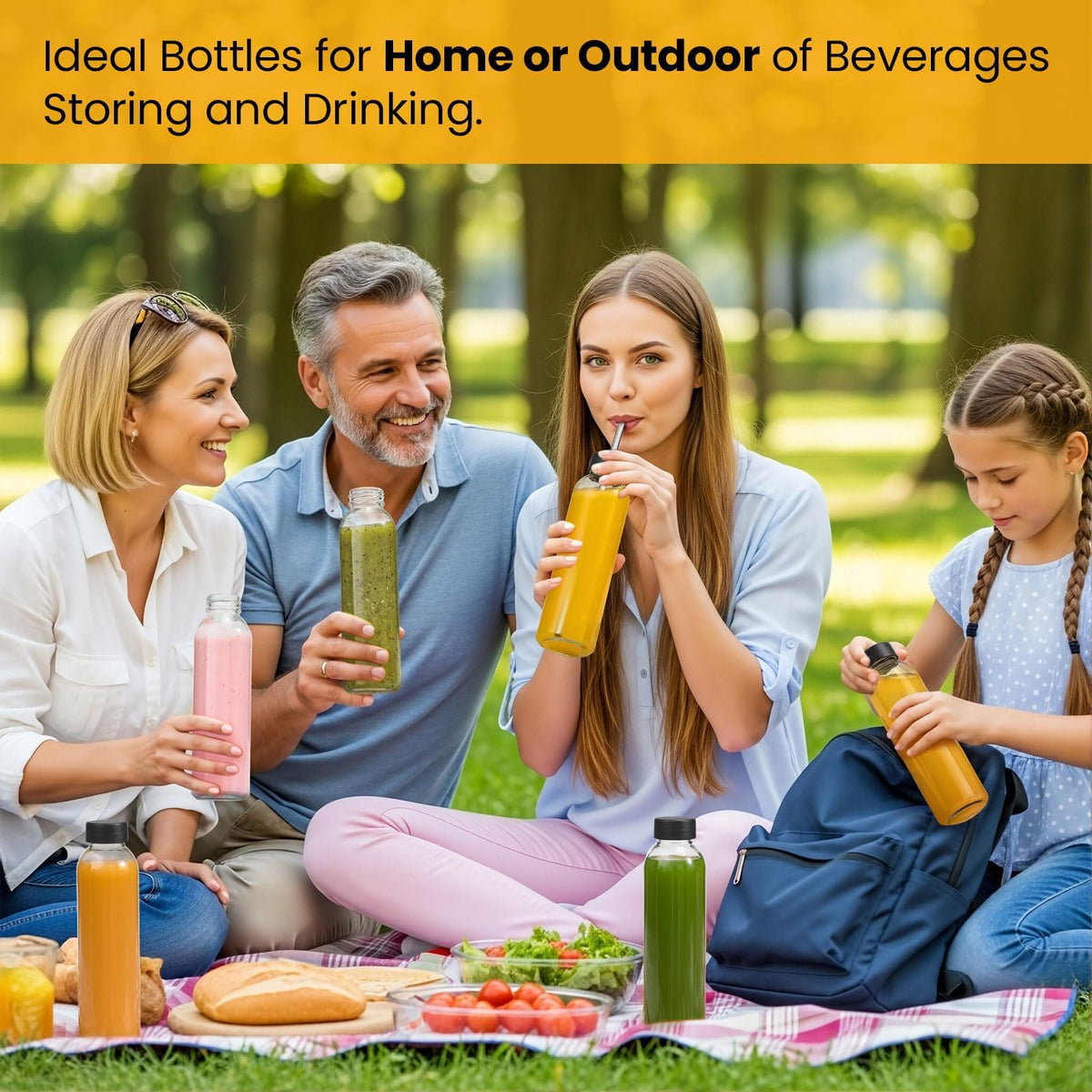 Snuvid dishwasher safe glass bottle maintains flavor without odors.