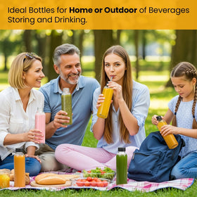 Snuvid dishwasher safe glass bottle maintains flavor without odors.
