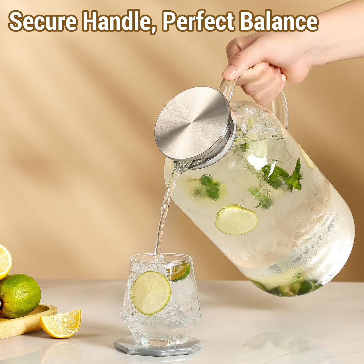 Snuvid large-capacity pitcher ideal for hosting at home or venues