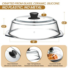 Snuvid silicone mat catches spills and prevents bowls from sliding.