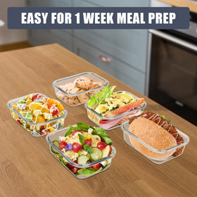 SOACOAKO 6-pack ideal for meal prep at home or on the go