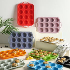 Socisen 2-pack muffin pan set is ideal for batch baking and meal prep