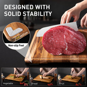 Socisen two-pack set offers versatile kitchen prep options.