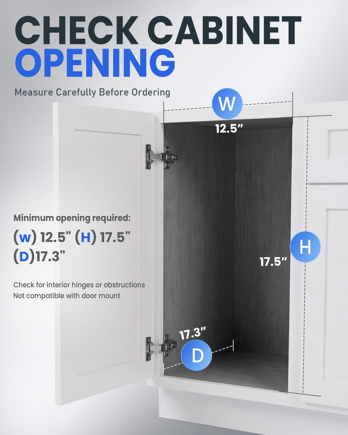 SOCONT pre-assembled base allows quick, tool-free installation.