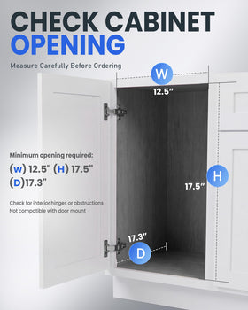 SOCONT pre-assembled base allows quick, tool-free installation.