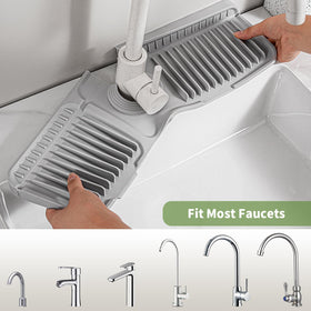 SOCORIA 24x5.5 inch size fits many sinks for added protection.