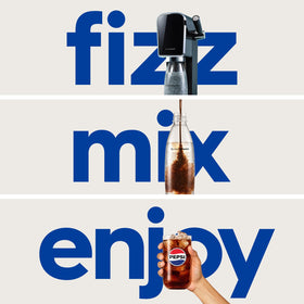 SodaStream ART Quick Connect CO2 cylinder enables fast, clean exchanges
