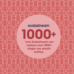 Sodastream kitchen-dining display white for family gatherings.