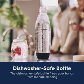 Sodastream promotes eco-friendly hydration at home.
