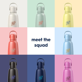 SodaStream Fizz & Go Cool bottle black car-cupholder fit for travel.