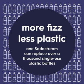 SodaStream Fizz & Go Cool bottle black ideal for outdoors and commutes.