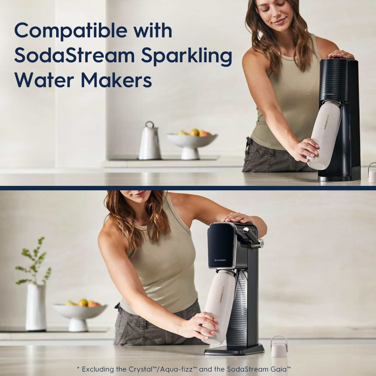 SodaStream Fizz & Go Cool bottle eco-friendly packaging and sustainable design