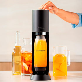 SodaStream MIX overflow tray containing spills for a clean countertop