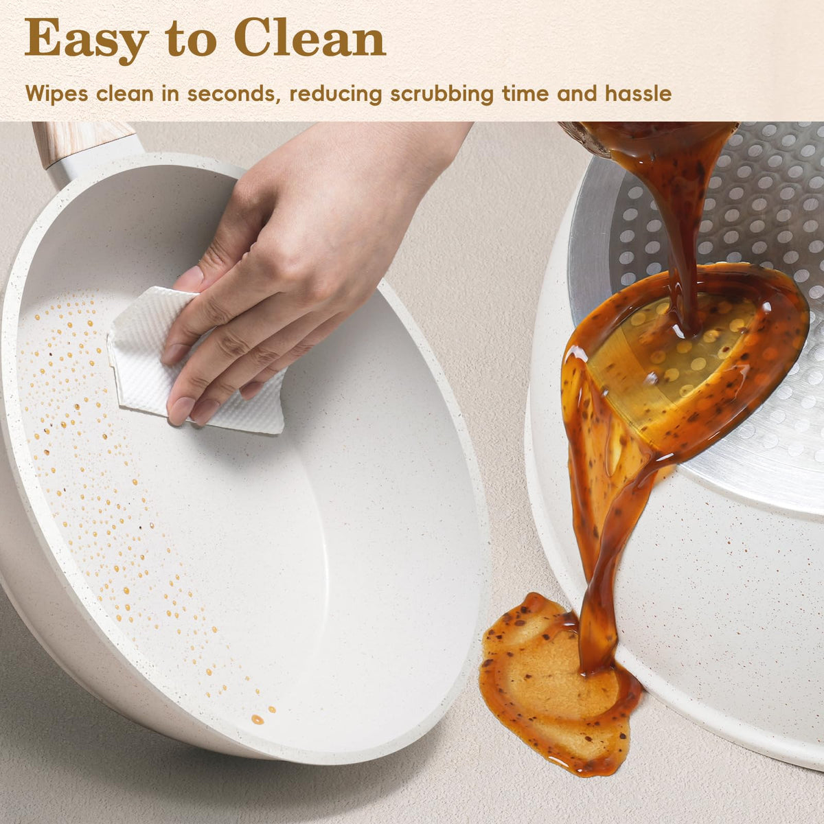 SODAY milk pot ideal for warming sauces and milk-based recipes