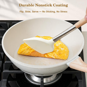 SODAY nonstick saucepan promotes low-fat cooking and quick cleanup