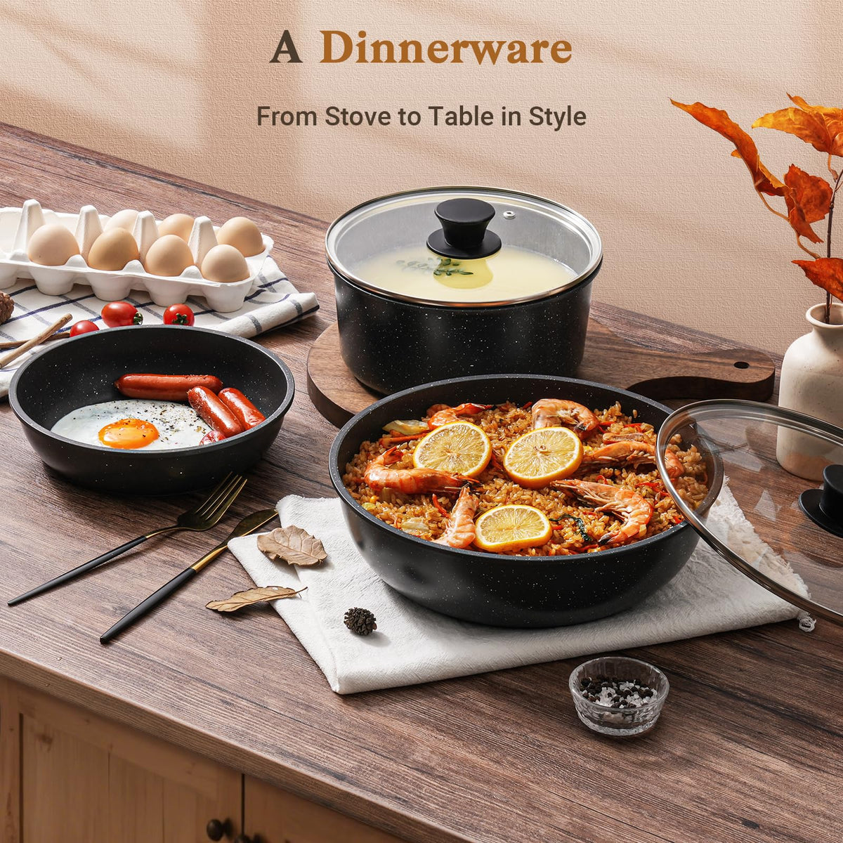 SODAY removable handles simplify cleaning and dishwasher-safe care.