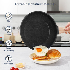 SODAY casserole pot with nonstick surface for simmering meals.