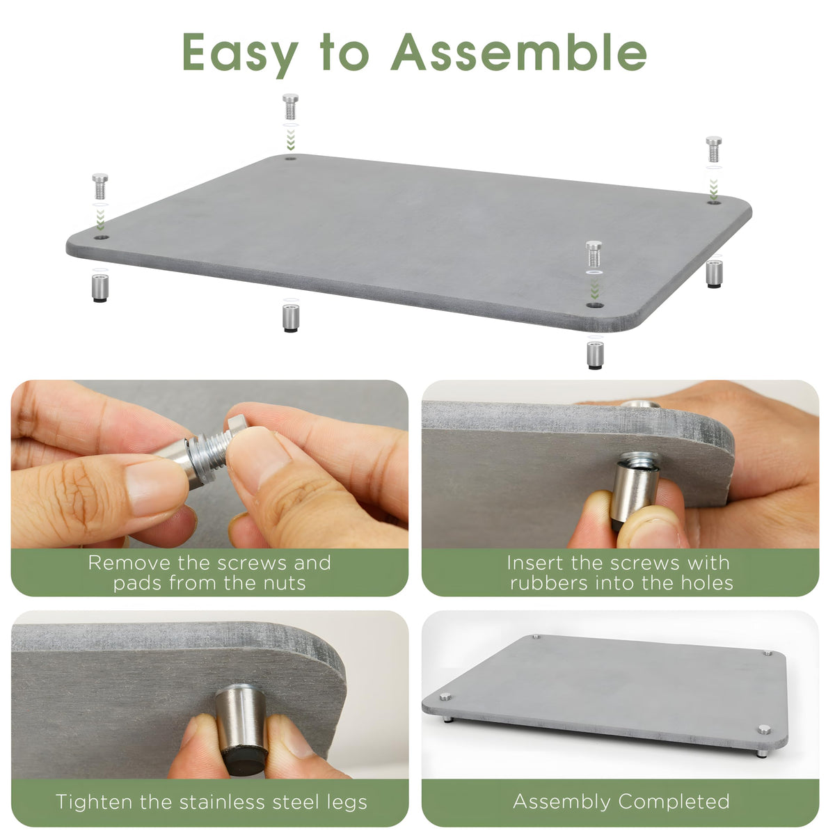 Sofort easy-clean surface, wipe with a damp cloth for quick upkeep