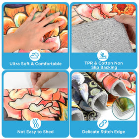 Sofort kitchen mats colorfully designed for entryways and hallways