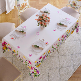 Softalker 60x84 inch tablecloth size guide helps choosing the right fit