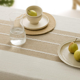 Softalker boho coffee lines design adds cozy ambiance to dining.