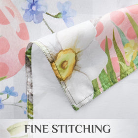 Softalker fabric closeup highlights smooth polyester texture and wrinkle resistance.