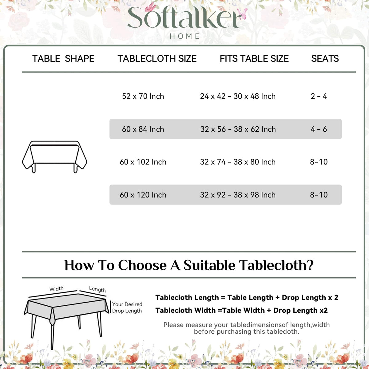 Softalker outdoor picnic setup shows practical spill-friendly table coverage.