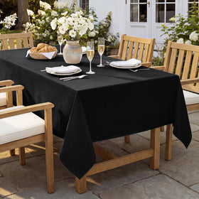 Softalker Rectangle Tablecloth wrinkle-free material ensures a neat appearance at events.