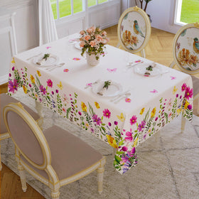 Softalker waterproof and stain-resistant tablecloth protecting surfaces