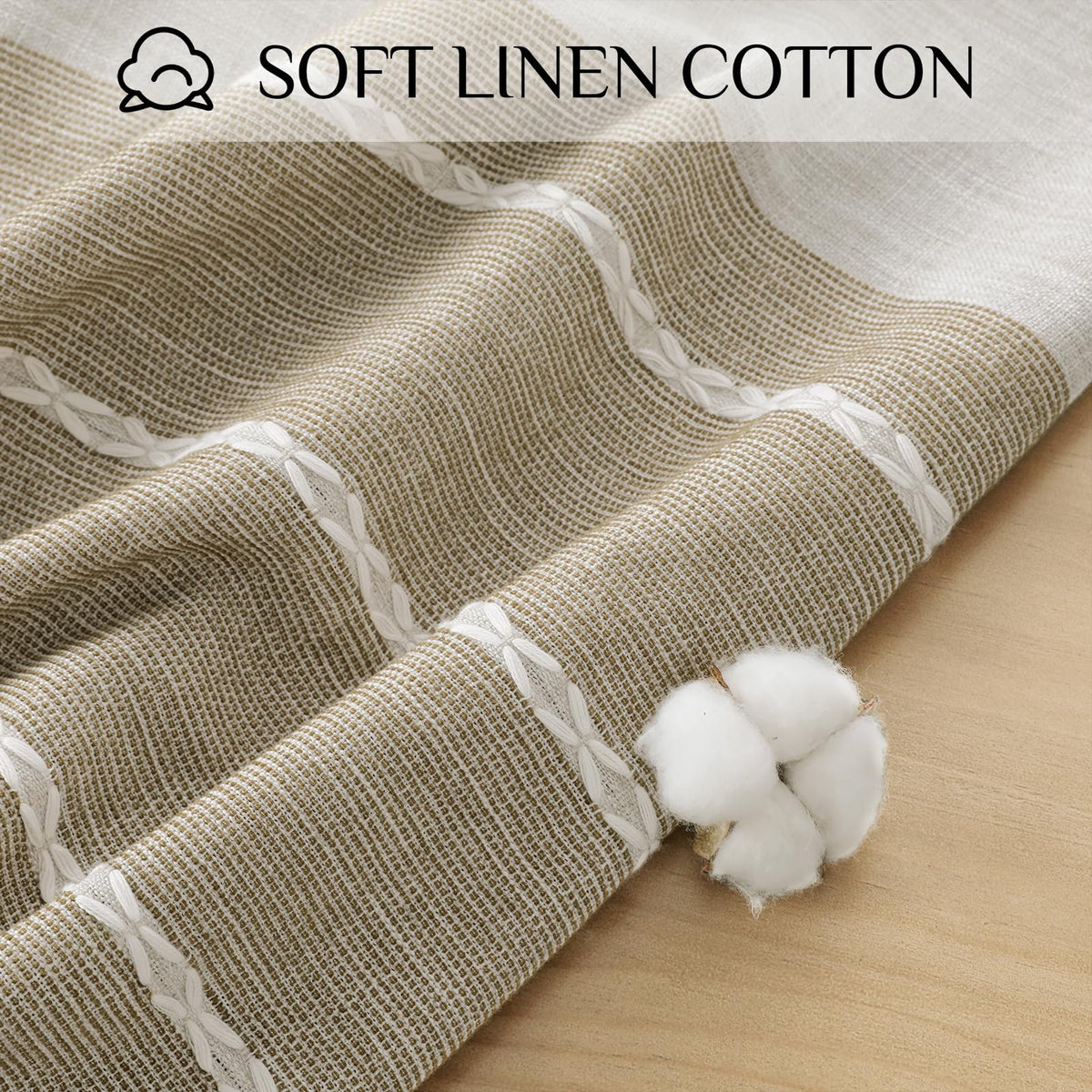 Softalker wrinkle-resistant fabric maintains a crisp, polished dining look.
