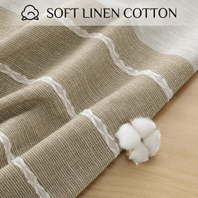 Softalker wrinkle-resistant fabric maintains a crisp, polished dining look.
