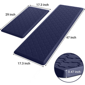 SoftDuo kitchen mat anti-fatigue foam delivers ergonomic support while standing