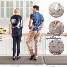 SoftDuo durable PVC construction for long-lasting kitchen comfort.