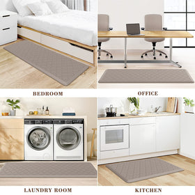SoftDuo large standing surface supports busy laundry and sink areas.