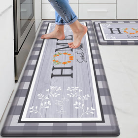 SofterCharm anti-fatigue kitchen mat delivers cushioned comfort for long cooking sessions.