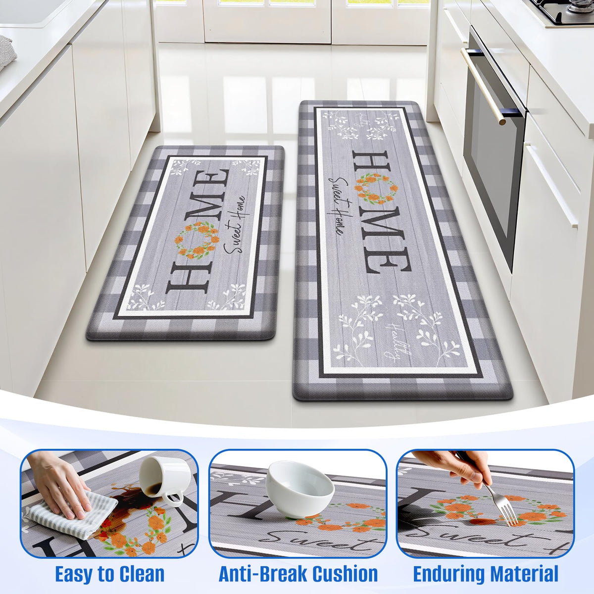 Durable PVC construction maintains shape under daily use.