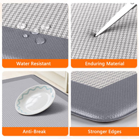 SofterCharm grey mats suitable for laundry or office
