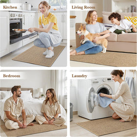 SofterCharm khaki kitchen decor adds warm tone to any counters and cabinets.
