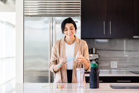Softy Straws BPA-free silicone offers safe hot and cold beverage use.